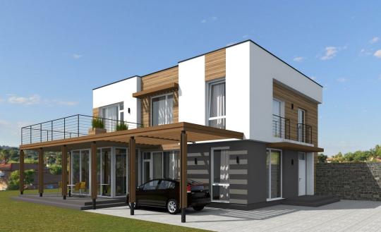 Дом Будапешт построим под ключ в Крыму